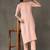 everyday workwear women printed kurta with trousers