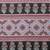 black ethnic motifs ajrak printed silk blend block print saree