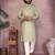 Purple heavy cotton sequence work & printed work premium designer kurta pajama