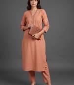 formal women embroidered kurta with trousers