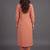 formal women embroidered kurta with trousers