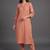 formal women embroidered kurta with trousers