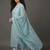 workwear women printed kurta with trousers with dupatta