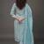 workwear women printed kurta with trousers with dupatta
