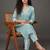 workwear women printed kurta with trousers with dupatta