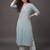 workwear women printed kurta with trousers with dupatta