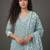 workwear women printed kurta with trousers with dupatta