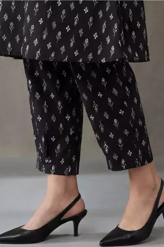 workwear printed cotton kurta sets