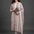 smart women printed kurta with trousers with dupatta