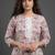 smart women printed kurta with trousers with dupatta