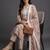 everyday workwear women printed kurta with trousers with dupatta