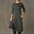 structured women kurta with trousers