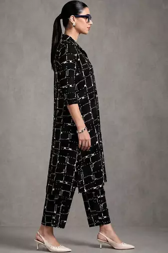 everyday workwear printed a-line kurta sets