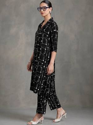 everyday workwear printed a-line kurta sets 5