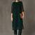 workwear women embroidered kurta with trousers