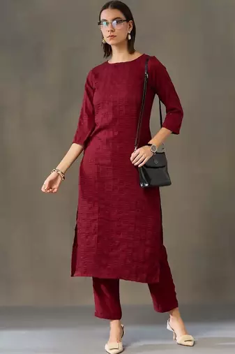 formal women kurta with trousers