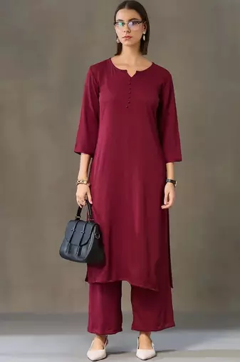smart women kurta with palazzos