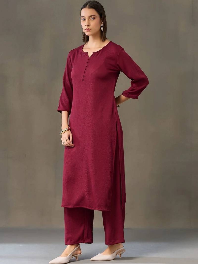 smart women kurta with palazzos