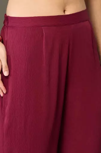 smart women kurta with palazzos