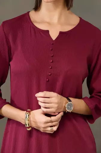 smart women kurta with palazzos