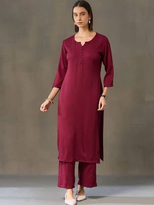 smart women kurta with palazzos 6
