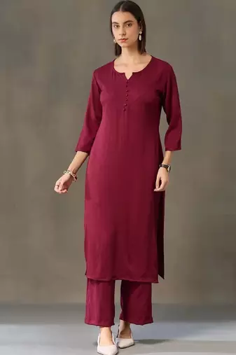smart women kurta with palazzos