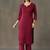 smart women kurta with palazzos
