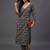 smart women printed kurta with trousers with dupatta