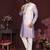 Multi premium cotton silk embroidery sequence work premium designer only kurta