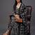 smart women printed kurta with trousers with dupatta