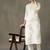 smart women printed kurta with trousers