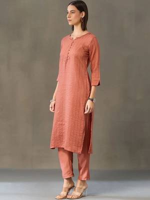 workwear women kurta with trousers 6