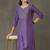 structured women embroidered kurta with trousers