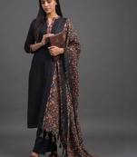 everyday workwear women kurta with trousers with dupatta