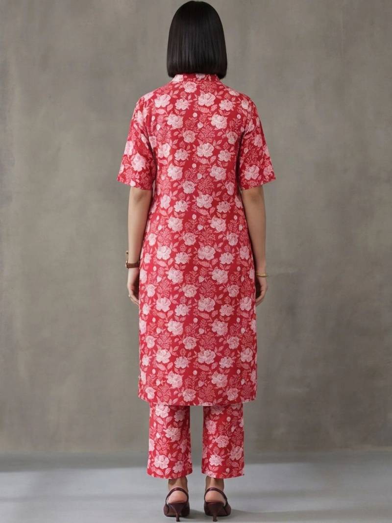everyday workwear printed cotton kurta sets