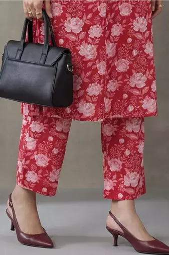 everyday workwear printed cotton kurta sets
