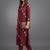 tailored women printed kurta with trousers