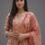 workwear women printed kurta with trousers with dupatta