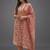 workwear women printed kurta with trousers with dupatta
