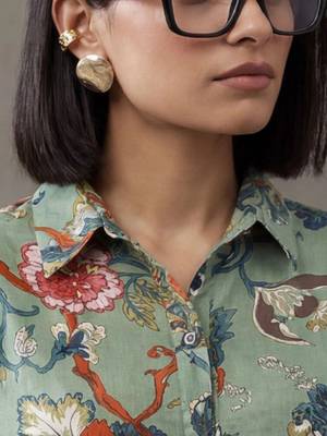 tailored printed cotton kurta sets 4