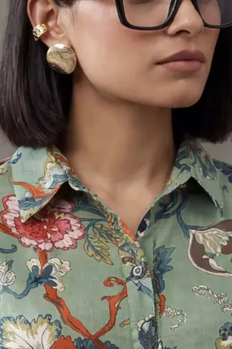 tailored printed cotton kurta sets