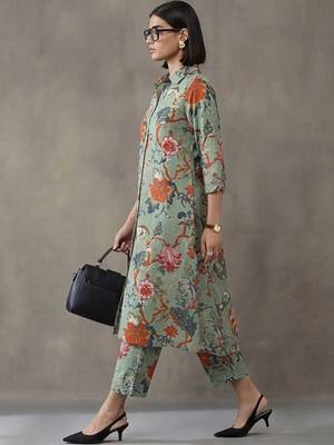 tailored printed cotton kurta sets 5