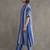women striped regular kurta with trousers
