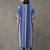 women striped regular kurta with trousers