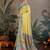 yellow ethnic motifs saree