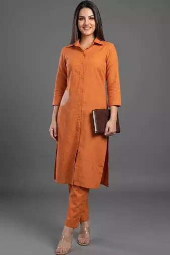 everyday workwear women kurta with trousers