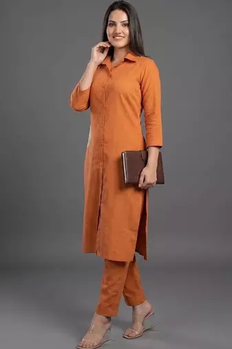 everyday workwear women kurta with trousers