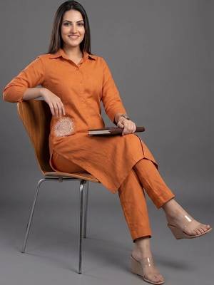 everyday workwear women kurta with trousers 7