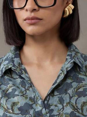 tailored printed a-line kurta sets 6