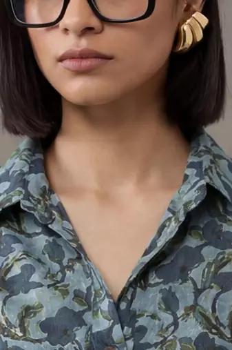 tailored printed a-line kurta sets